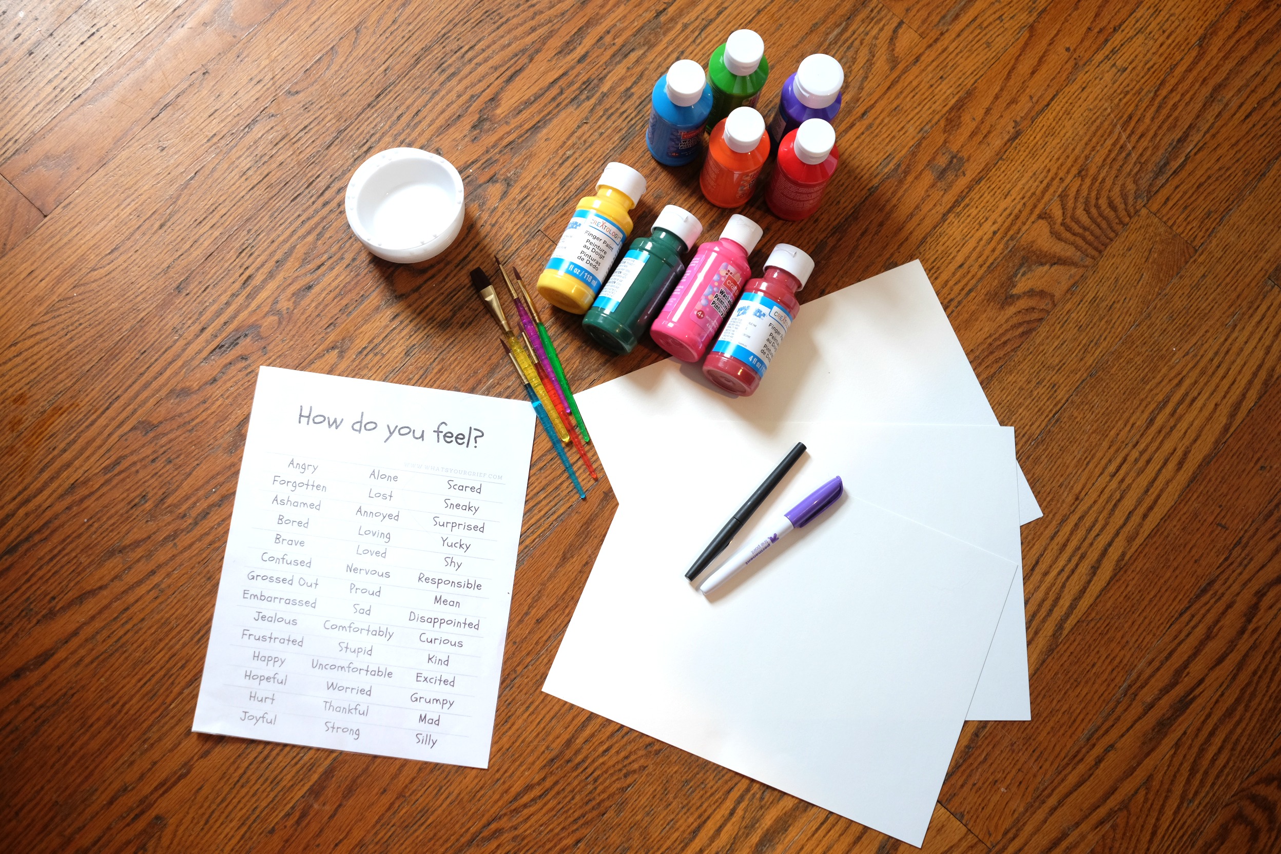 Exploring The Mixed Up Emotions Of Grief Art Activities For Kids Whats Your Grief