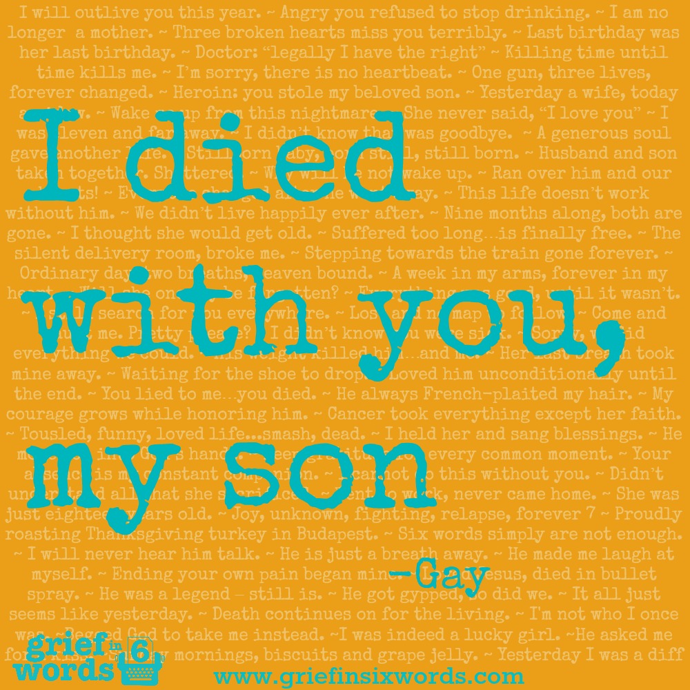 I died with you, my son - Gay
