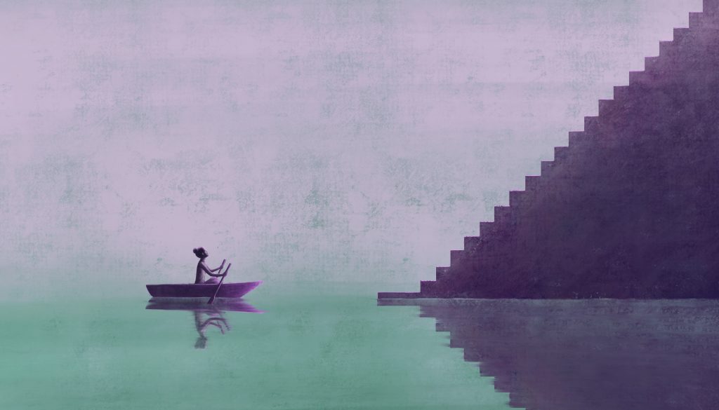 growth grief boat stairs