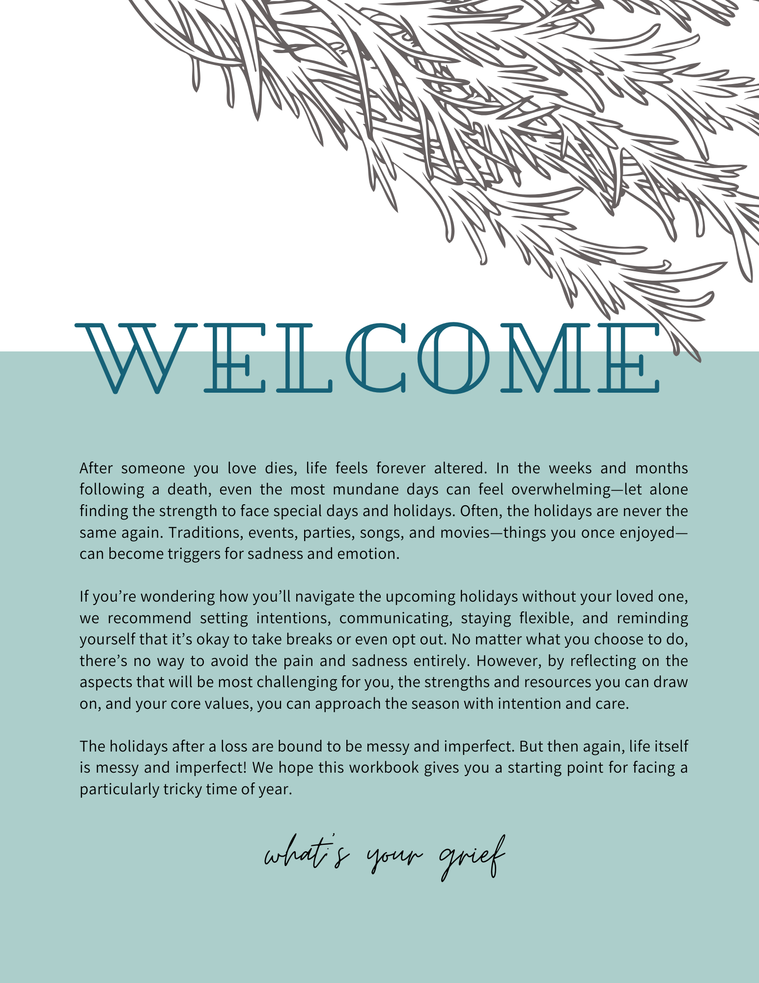 Rewriting The Holidays After Loss eWorkbook - Image 2